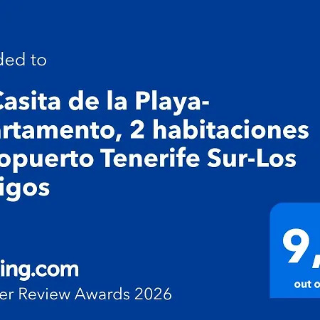 Acogedor Apartamento De Dos Dormitorios A 50 Metros Del Mar Y A 5 Minutos Al Aeropuerto Tenerife Sur Appartamento Los Abrigos